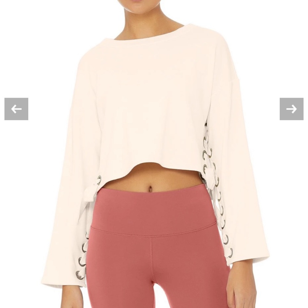 Alo yoga suspension pullover top